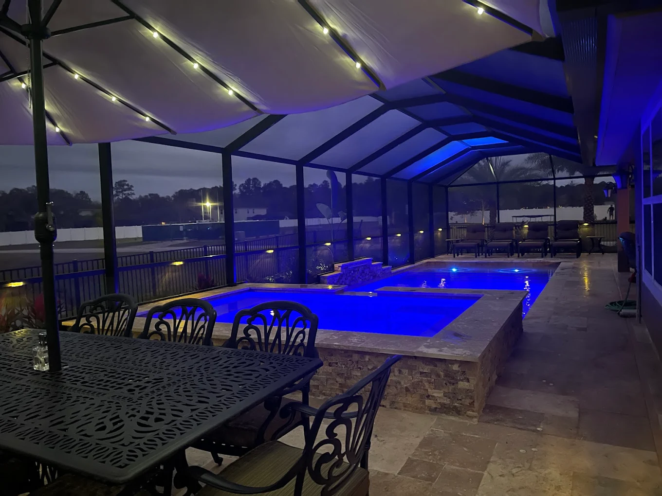 Agua Pools custom luxury inground pool design in Florida
