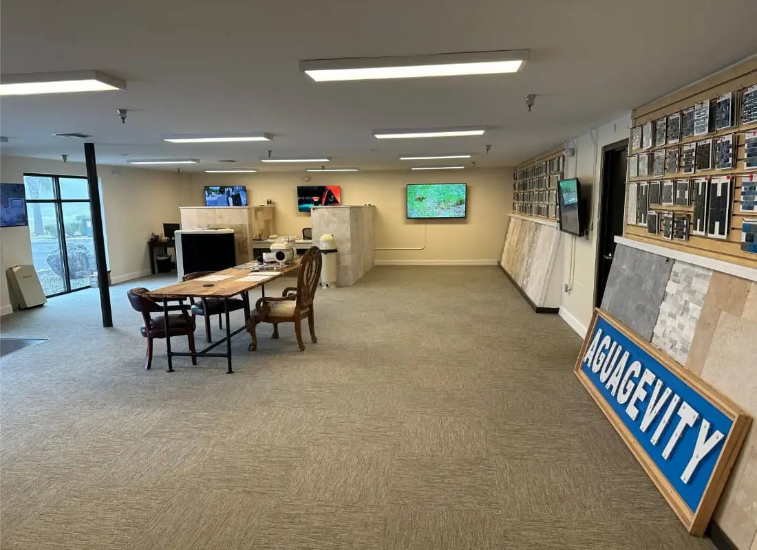 Agua Pools Interior Ocala Showroom