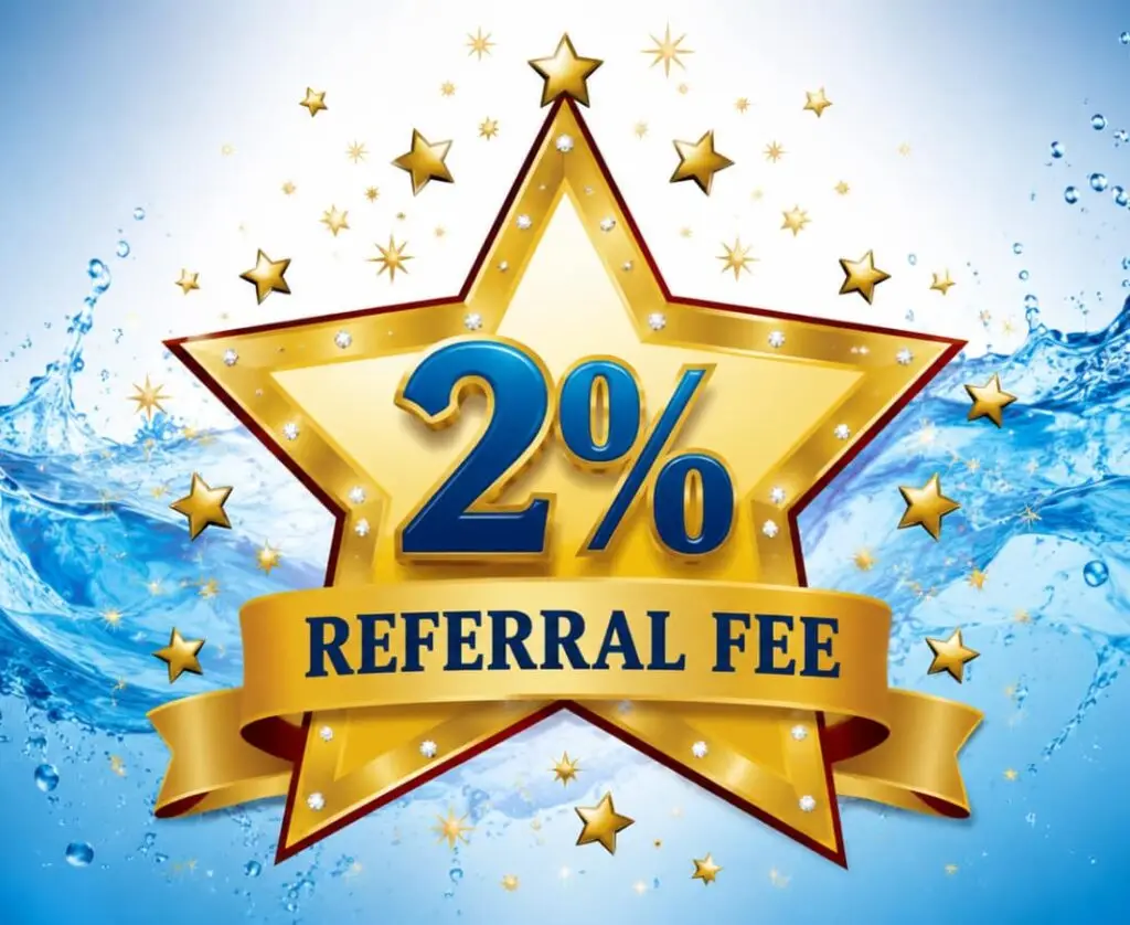 star with 2% referral fee for the gold star referral program