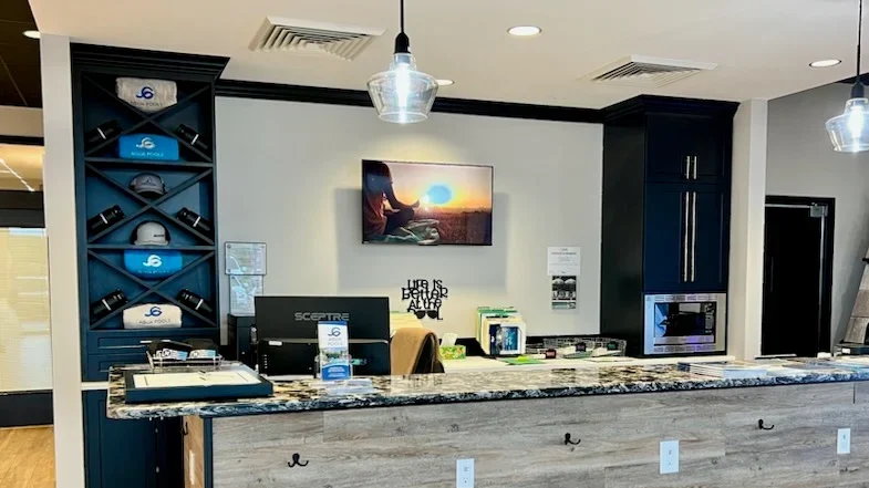 agua pools daytona counter