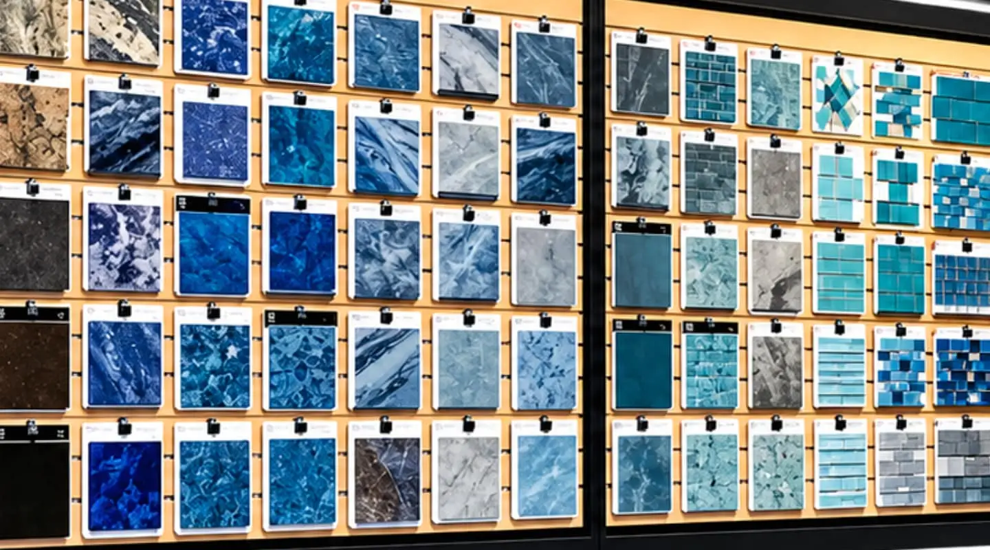 pool tile in Daytona Beach Florida showroom and display center