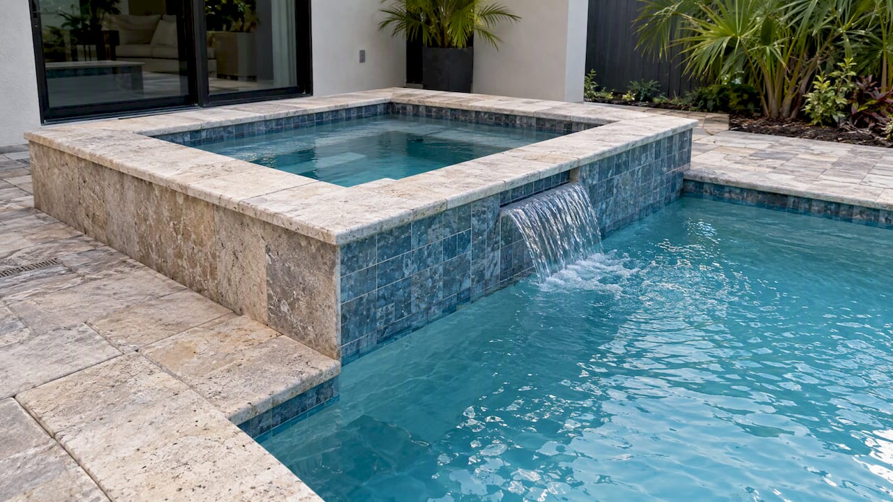 Small Backyard Pool Ideas For Florida Homes: Plunge, Cocktail, Freeform ...